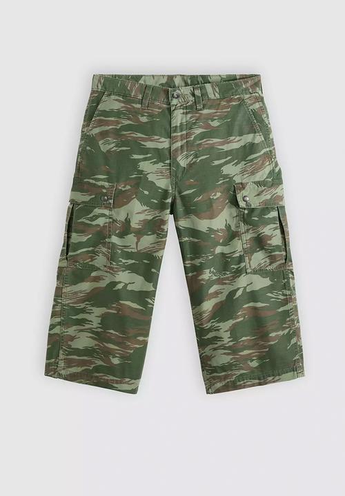 Levi’s® - 478 BAGGY CAPRI UTILITY ABSTRACT LIZARD