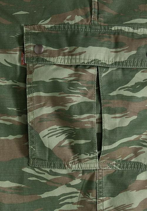 Levi’s® - 478 BAGGY CAPRI UTILITY ABSTRACT LIZARD