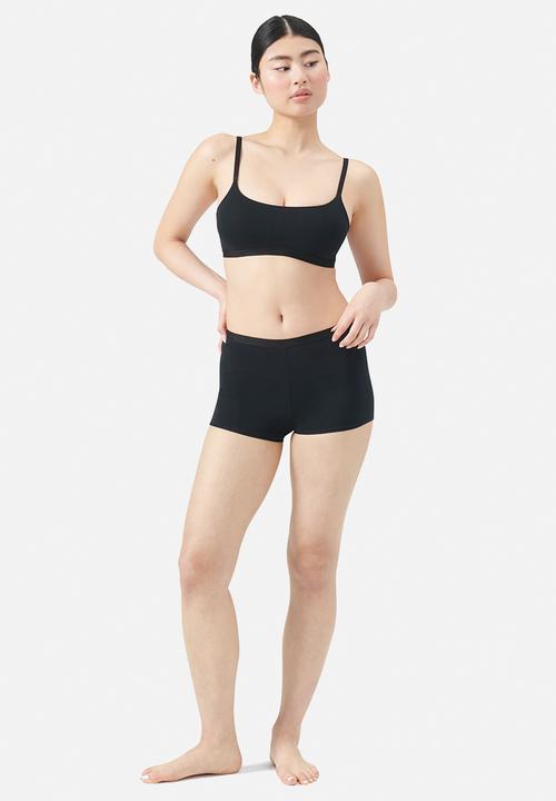 adidas Performance - Knit plain short - black