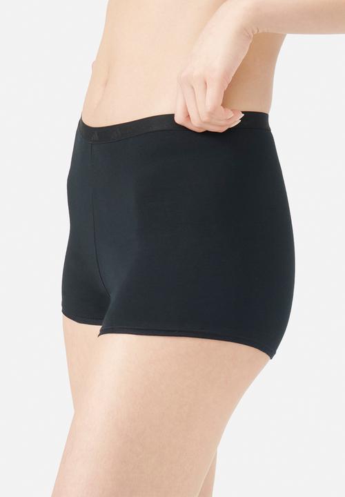 adidas Performance - Knit plain short - black