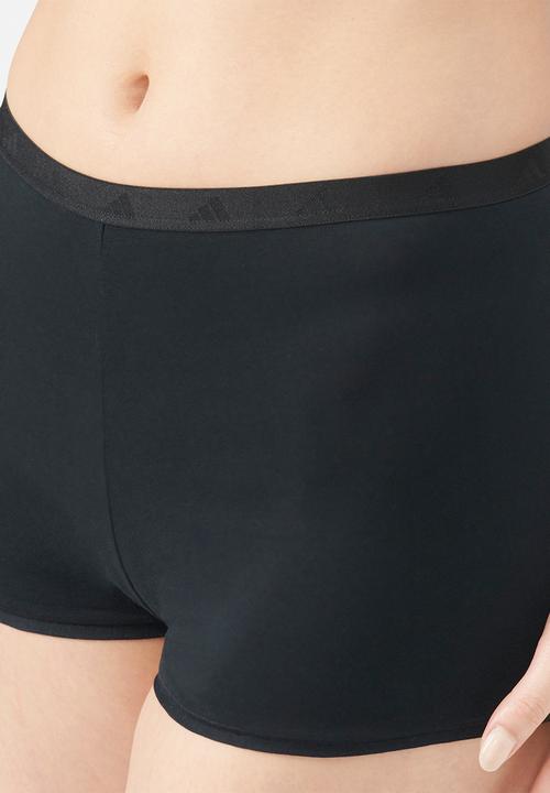 adidas Performance - Knit plain short - black
