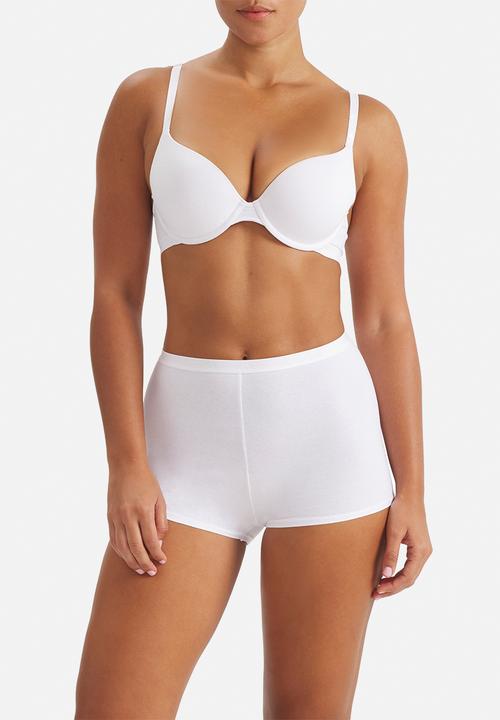 adidas Performance - Knit plain short - white