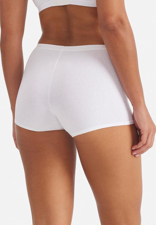 adidas Performance - Knit plain short - white