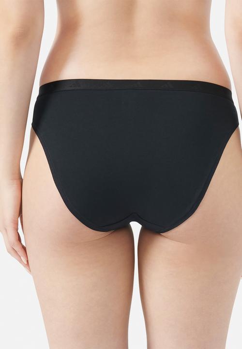 adidas Performance - High leg bikini - single item - black