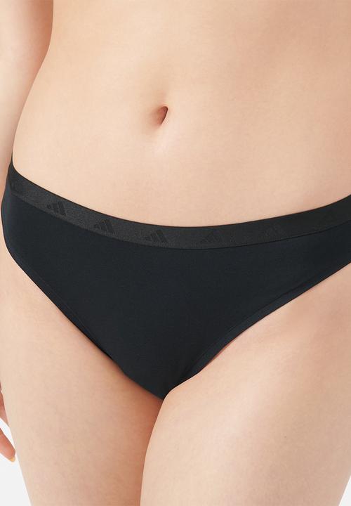 adidas Performance - High leg bikini - single item - black