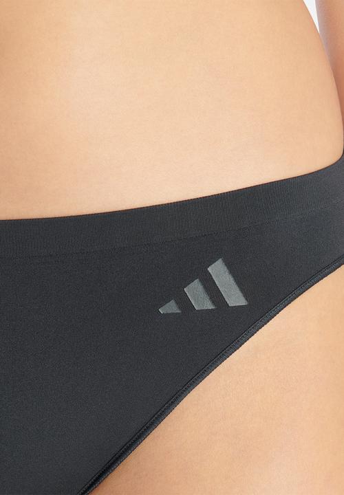 adidas Originals - Panties active seamless 3 pack - bikini - black