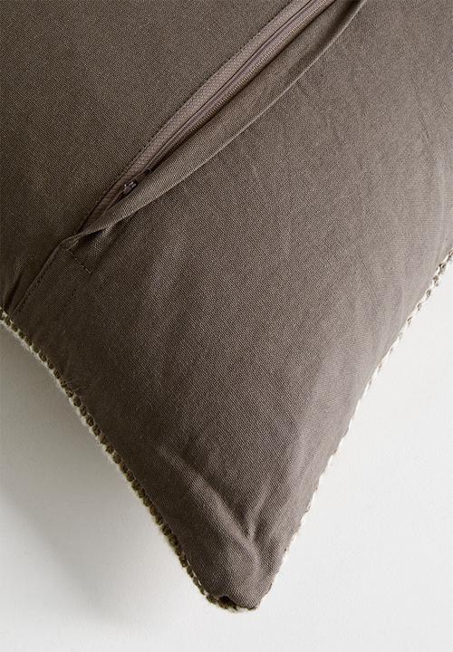 Sixth Floor - Aspen Outdoor/Indoor Cushion Cover Grey