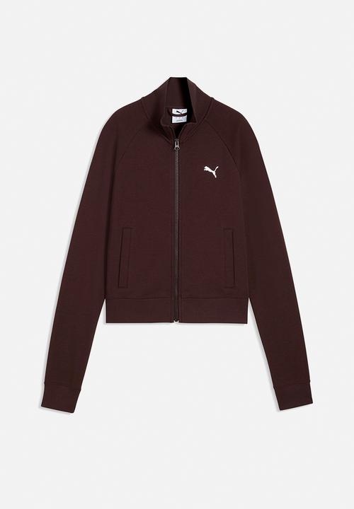 PUMA - Ess Slim Track Jacket Dk - Chocolate Fondue