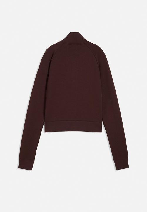 PUMA - Ess Slim Track Jacket Dk - Chocolate Fondue