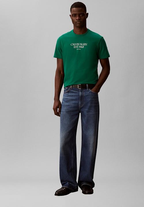 Calvin Klein - 30S EU WHOLESALE JEANS GRAPHICS - Enchanted Forest