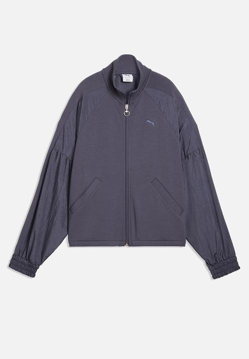 PUMA - Her Full-Zip Relaxed Dk Jacket - Inky Depths