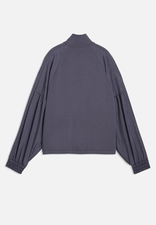 PUMA - Her Full-Zip Relaxed Dk Jacket - Inky Depths