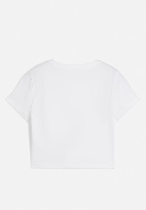 PUMA - Wardrobe Ess Baby Tee - Puma White