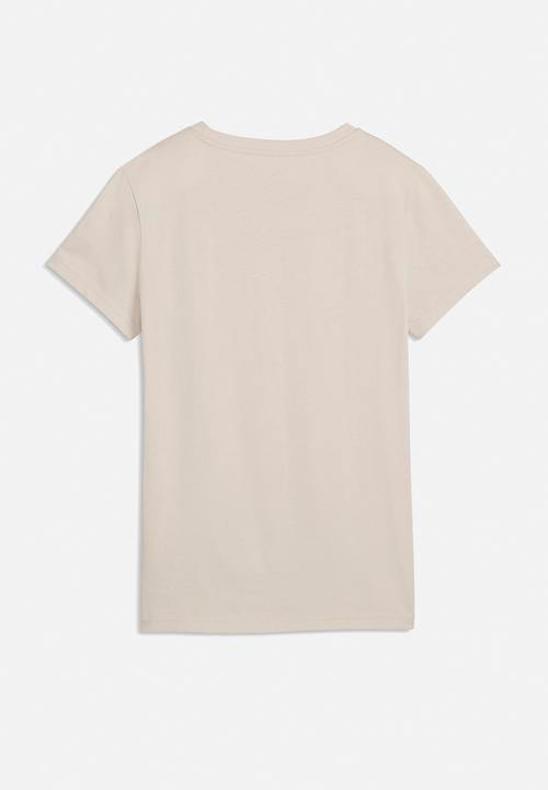 PUMA - Ess Centered Cat Logo Tee - Silver Fog
