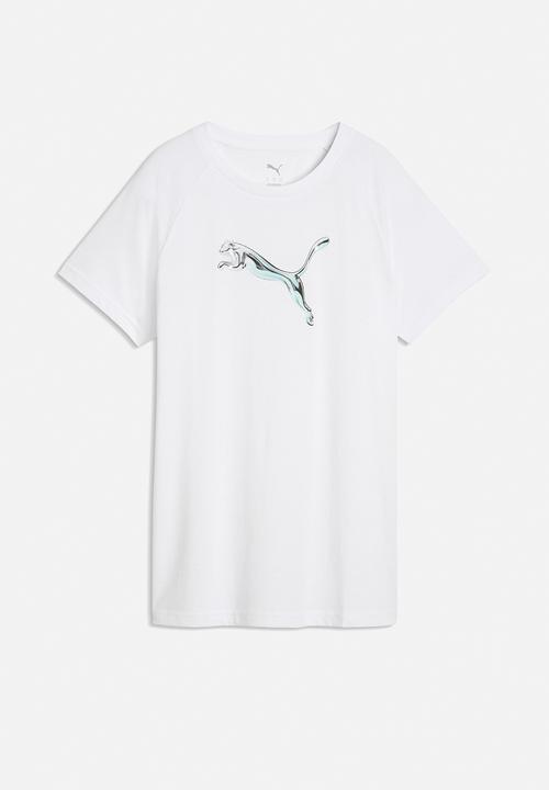 PUMA - Ess Logo Lab Tee - Puma White