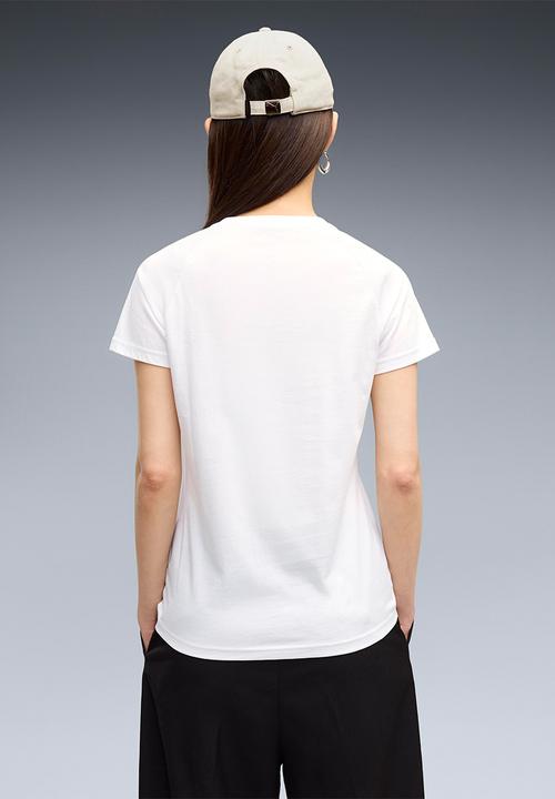 PUMA - Ess Logo Lab Tee - Puma White