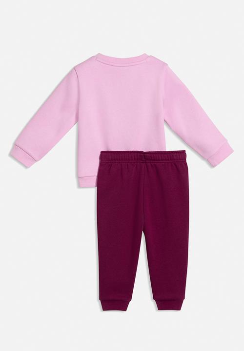 PUMA - Minicats Ess Crew Set Fl Interest Inf - Mauve Glow