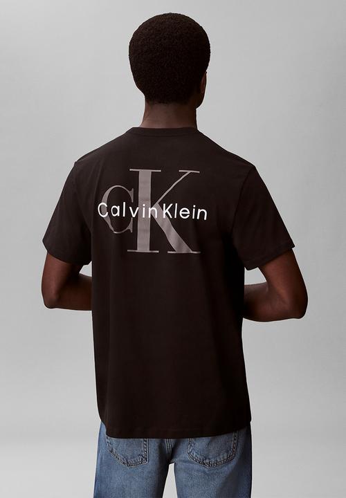 Calvin Klein - SS 30S EU WHOLESALE GRAPHIC TEE - Black