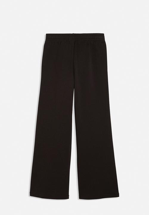 PUMA - Ess Wide Leg Pants Tr G - Puma Black
