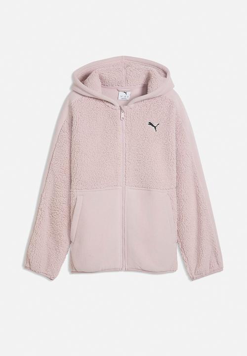 PUMA - Ess Elevated Winterized Relaxed Full-Zip - Misty Pink