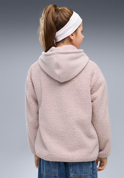 PUMA - Ess Elevated Winterized Relaxed Full-Zip - Misty Pink