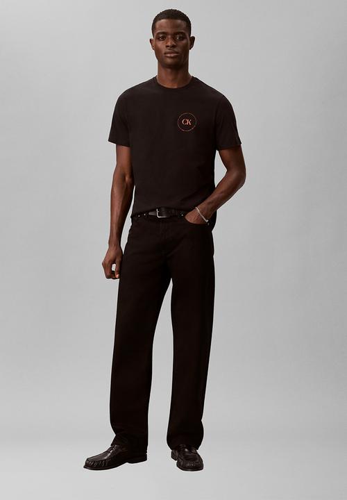 Calvin Klein - 30S EU WHOLESALE JEANS GRAPHICS - Black