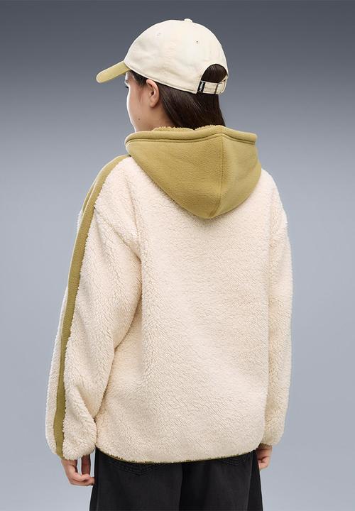 PUMA - Ess Elevated Winterized Relaxed Full-Zip - Alpine Snow