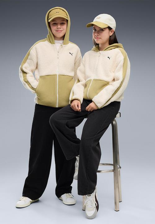 PUMA - Ess Elevated Winterized Relaxed Full-Zip - Alpine Snow