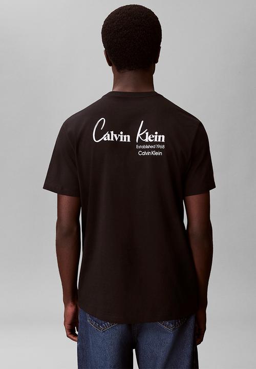 Calvin Klein - 30S EU WHOLESALE JEANS GRAPHICS - Black