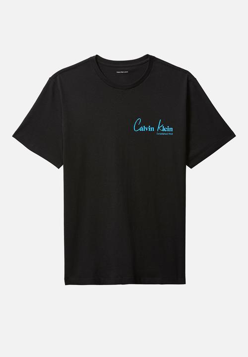 Calvin Klein - 30S EU WHOLESALE JEANS GRAPHICS - Black