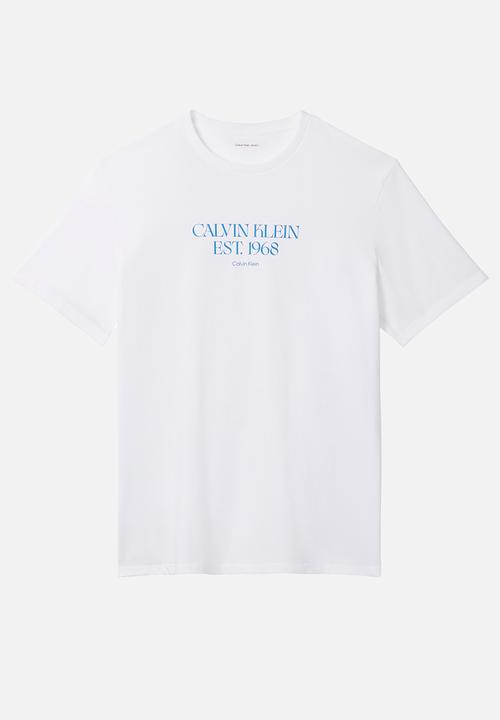 Calvin Klein - 30S EU WHOLESALE JEANS GRAPHICS - Bright White