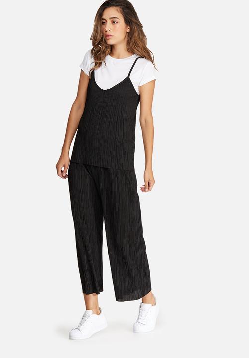 dailyfriday - Plissé v-neck cami