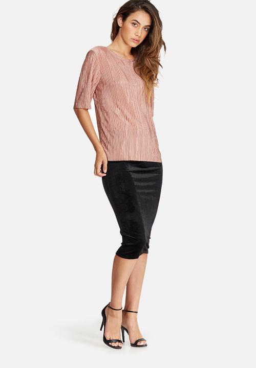 dailyfriday - Plissé dip back top