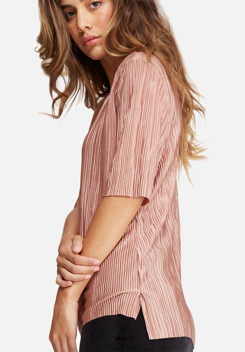 dailyfriday - Plissé dip back top