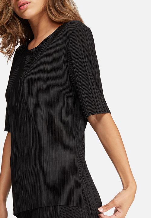 dailyfriday - Plissé dip back top
