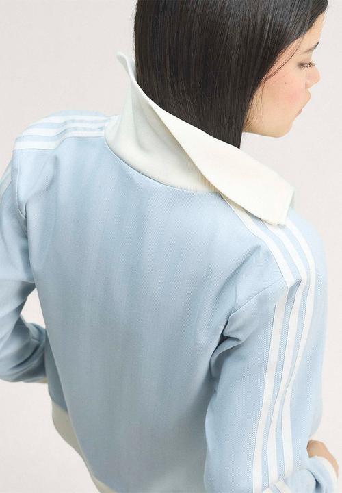 adidas Originals - Tweed Classic Firebird Track Jacket - Crystal Sky