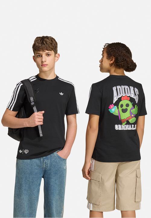adidas Originals - Gfx Loose Tee - Black/White