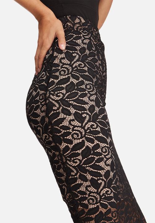 dailyfriday - Scalloped lace pencil skirt