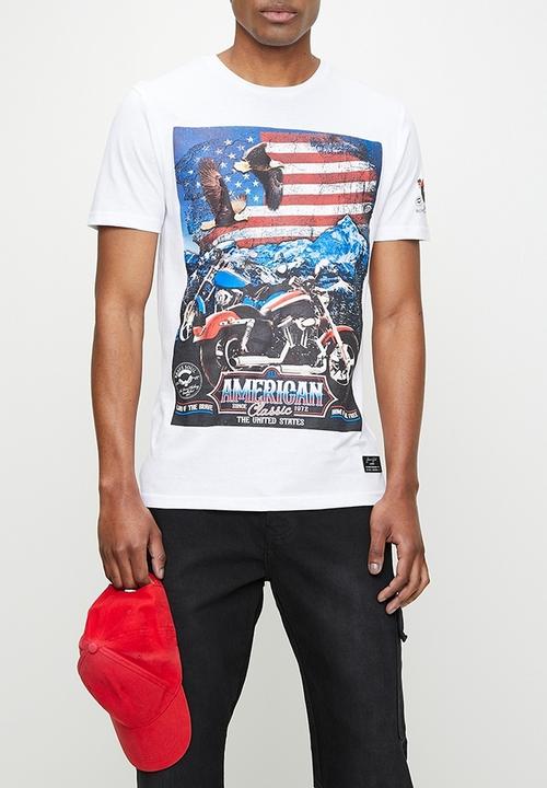 Brave Soul - T-shirts - Optic White