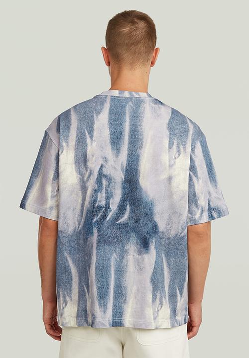 G-STAR - Aop Loose R T - Denim Flame Aop