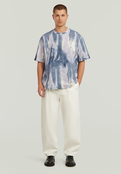 G-STAR - Aop Loose R T - Denim Flame Aop