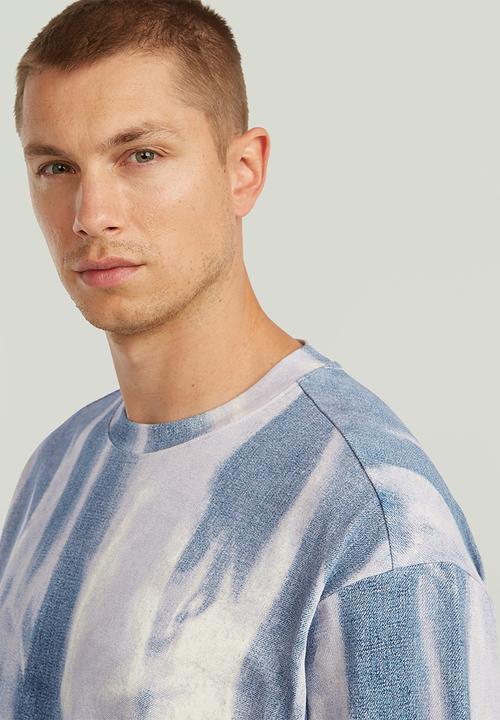 G-STAR - Aop Loose R T - Denim Flame Aop