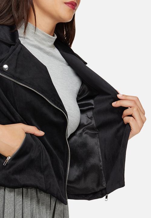 Vero Moda - Velvet biker jacket