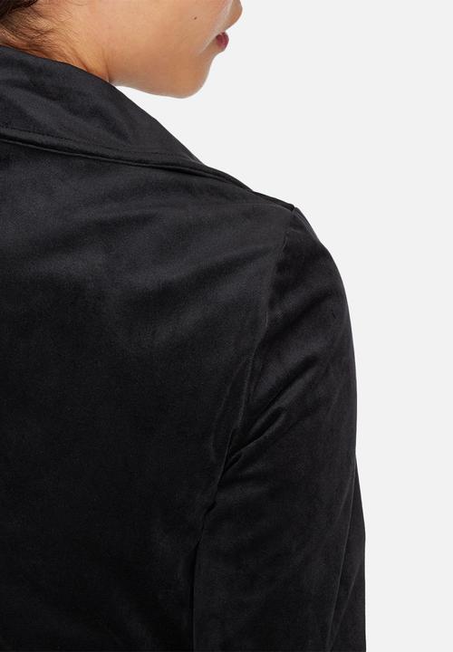 Vero Moda - Velvet biker jacket