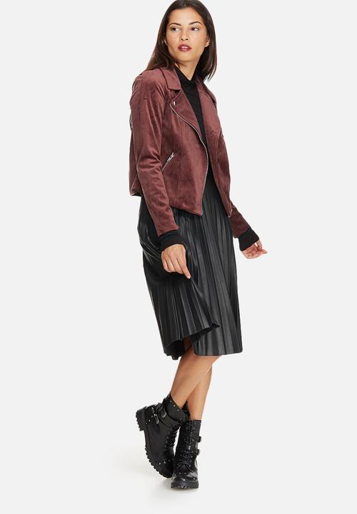Vero Moda - Velvet biker jacket