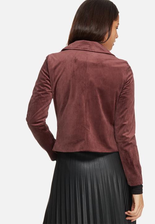 Vero Moda - Velvet biker jacket
