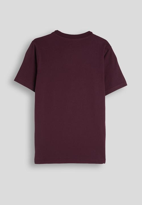 adidas Performance - J Collegiate T - Maroon