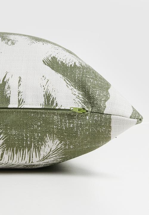 Sixth Floor - Palm Cushion Cover - Green