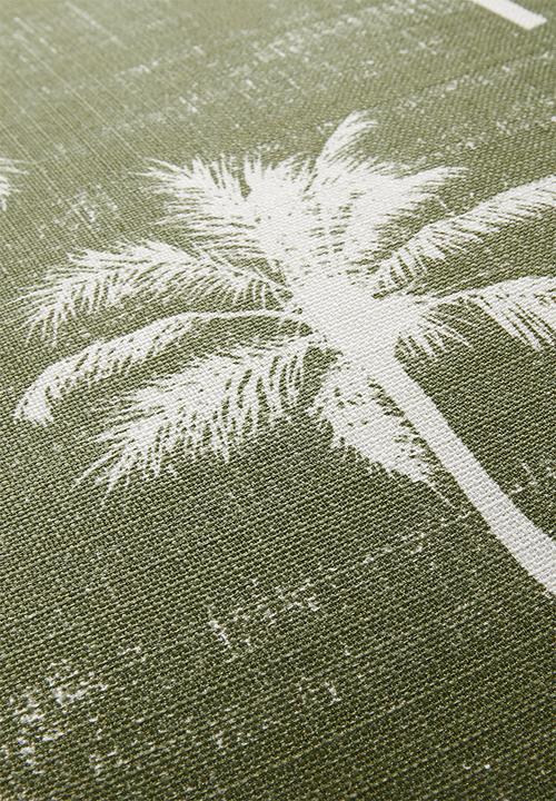 Sixth Floor - Palm Cushion Cover - Green