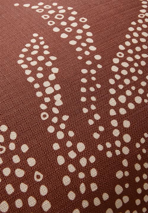 Sixth Floor - Leaf Cushion Cover - Rust